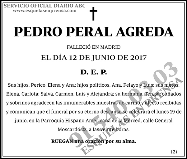 Pedro Peral Agreda